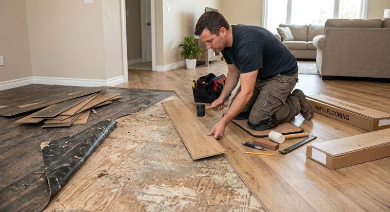 Vinyl Flooring Installation in Arvada, CO